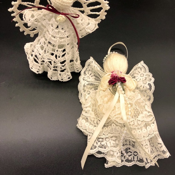 💲3/$20💲🌸Vintage hand-made holiday angel decor🌸 - Picture 2 of 3